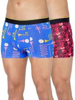 Bummer - Printed Micro Modal Trunks Underwear for Men (Pack of 2)