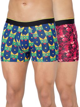 Bummer - Printed Micro Modal Trunks Underwear for Men (Pack of 2)