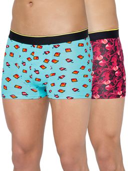 Bummer - Printed Micro Modal Trunks Underwear for Men (Pack of 2)