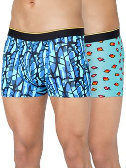 Bummer - Printed Micro Modal Trunks Underwear for Men (Pack of 2)