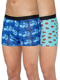Bummer - Printed Micro Modal Trunks Underwear for Men (Pack of 2)