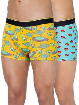 Bummer - Printed Micro Modal Trunks Underwear for Men (Pack of 2)