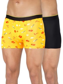 Bummer - Printed Micro Modal Trunks Underwear for Men (Pack of 2)