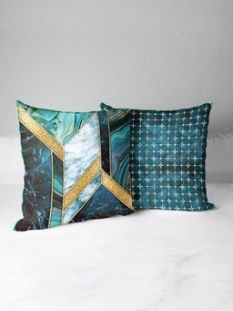 BIANCA - Suzane 16 X16 Cushion Teal38