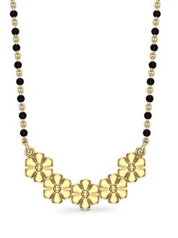 DISHIS - 14k BIS Hallmark Yellow Gold Tanmaniya Pendant