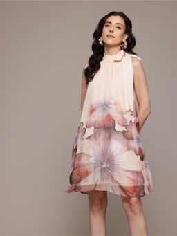 Label Ritu Kumar - Peach Evie Short Dress