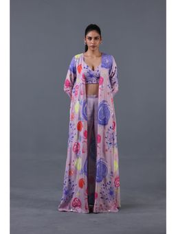 GAGAN VOHRA - Anemone Co-Ord Set- Lavender