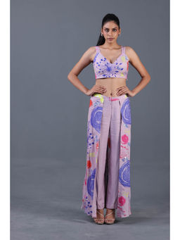 GAGAN VOHRA - Citrus Reef Style Co-Ord Set - Lavender