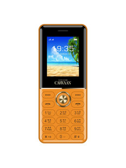 Saregama - Carvaan Hindi Keypad Phone Don Lite M14 with 1000 Pre Loaded Songs - Orange