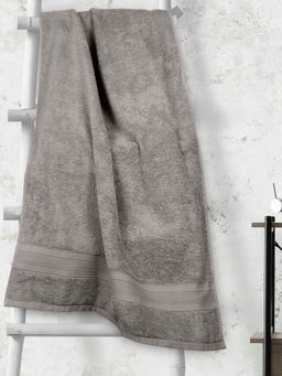 MYTRIDENT - Dark Grey Soft Comfort Air Rich Towel