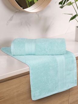 MYTRIDENT - Blue Soft Comfort Air Rich Towel (Pack Of 2)