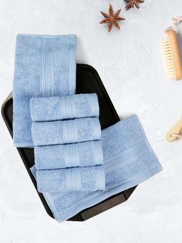 MYTRIDENT - Aqua Soft Comfort Air Rich Towel (Pack Of 6)