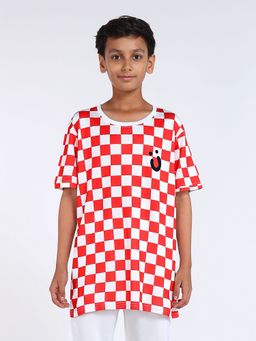 UMILDO - Kids Football Red T-Shirt