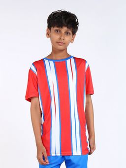 UMILDO - Kids Football Red T-Shirt