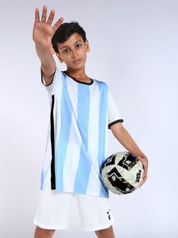 UMILDO - Kids Football Aqua T-Shirt