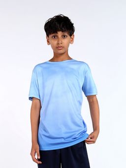 UMILDO - Boys Dry Fit Activewear Blue T-Shirt