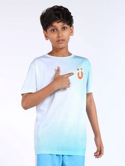 UMILDO - Boys Dry Fit Sports Turquoise T-Shirt