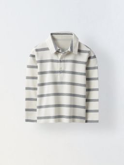 Spunkies - Boys Cotton Full Sleeve White T-Shirt