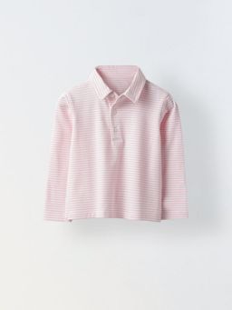 Spunkies - Boys Cotton Full Sleeve Pink T-Shirt