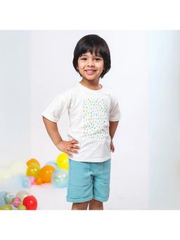 ZACH & KIKI - Dusty Turquoise shorts