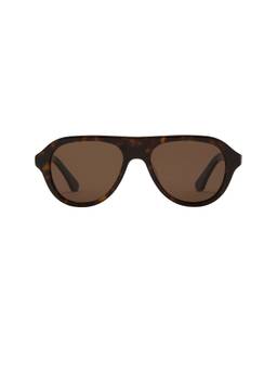 Banbe - Riley Women's Acetate Square Sunglasses Havana