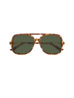 Chloe - Women's Acetate Pilot Sunglasses Brown