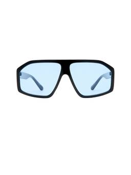 AIRE - X Von Dutch Disgraced Women's Oversized Square Sunglasses Black