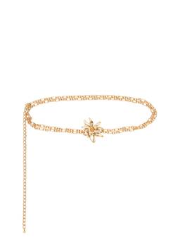 Ettika - Floral Chain Women's Layered Chain Belt Gold
