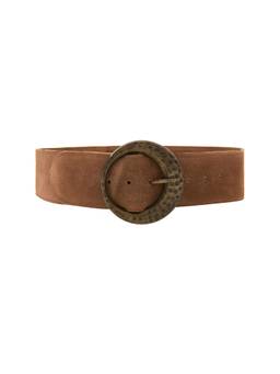 Free People - Luna Women's Adjustable Suede Hip Belt Cognac