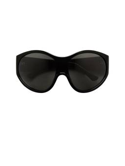 Lexxola - Women's UV Protection Acetate Cat-Eye Sunglasses Black