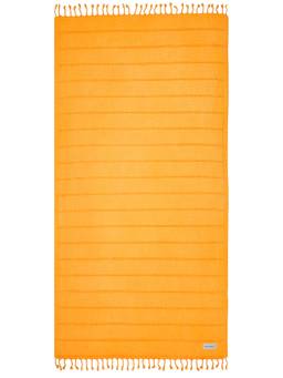 Sunkissed - Sand Free Women's Fringed Cotton Stole Yellow