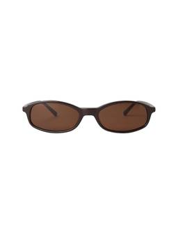 SHEVOKE - Women's UV Protection Lightweight Oval Sunglasses Brown