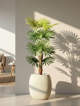 Mason Home - Fan Kwai Palm Green Plant without Pot