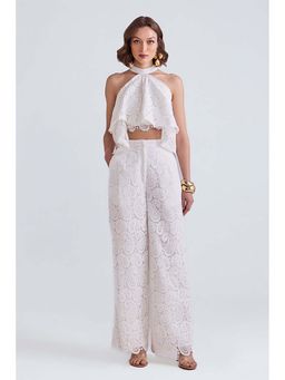 ZABELLA - Celine Lace Top with Pant Co-Ord's