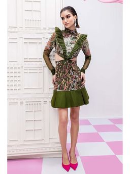 ZABELLA - Thea Pleated Mini Dress