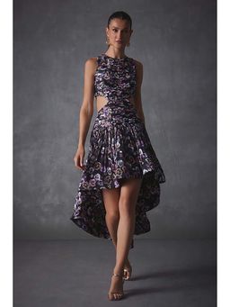 ZABELLA - Tess Printed Satin Dress