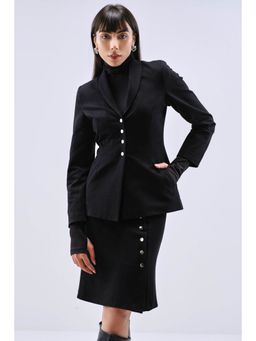 Qua - Slim Ponte Blazer