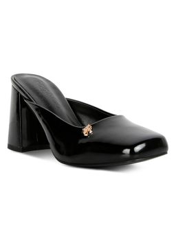 Rag & Co - Solid Black Heels