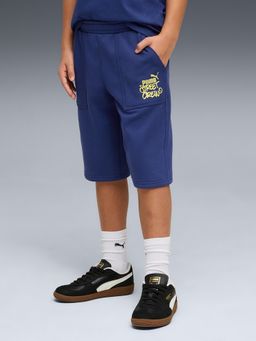 Puma - Blue MID 90s Youth Relaxed Long Shorts