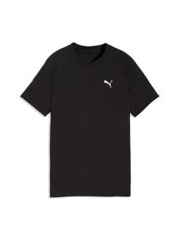 Puma - Black Evostripe Youth Short Sleeve T-Shirt