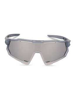 DukieKooky - Blue & Grey UV Protected Wrap-Around Sunglasses (DKSG545C) (4-7 Years)