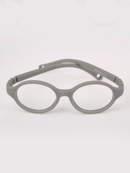 DukieKooky - Grey & Clear UV Protected Oval Sunglasses (DKSG572F) (2-6 Years)