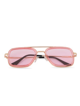 DukieKooky - Pink & Pink UV Protected Aviator Sunglasses (DKSG575A) (7-12 Years)