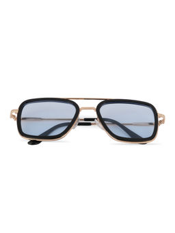 DukieKooky - Black & Blue UV Protected Aviator Sunglasses (DKSG575C) (7-12 Years)