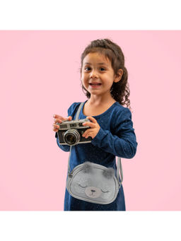 Stephen Joseph - Grey Fashion Panda Crossbody Purse (3 Years And Above)