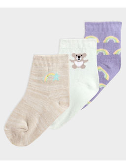 Mi Arcus - Printed Knitted Cotton Socks For Kids
