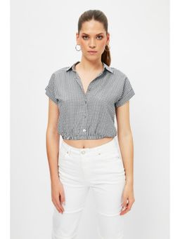 Trendyol - Womens Multi-color Checks Shirt