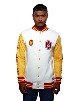 The Souled Store - Official Iron Man Varsity Jacket Jackets For Mens