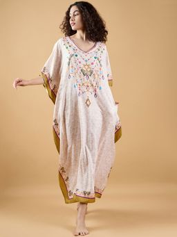 The Kaftan Company - White Vintage Chime Kaftan