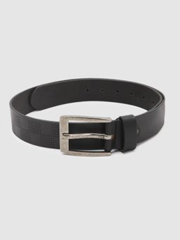 Spykar - Black Genuine Leather Belt